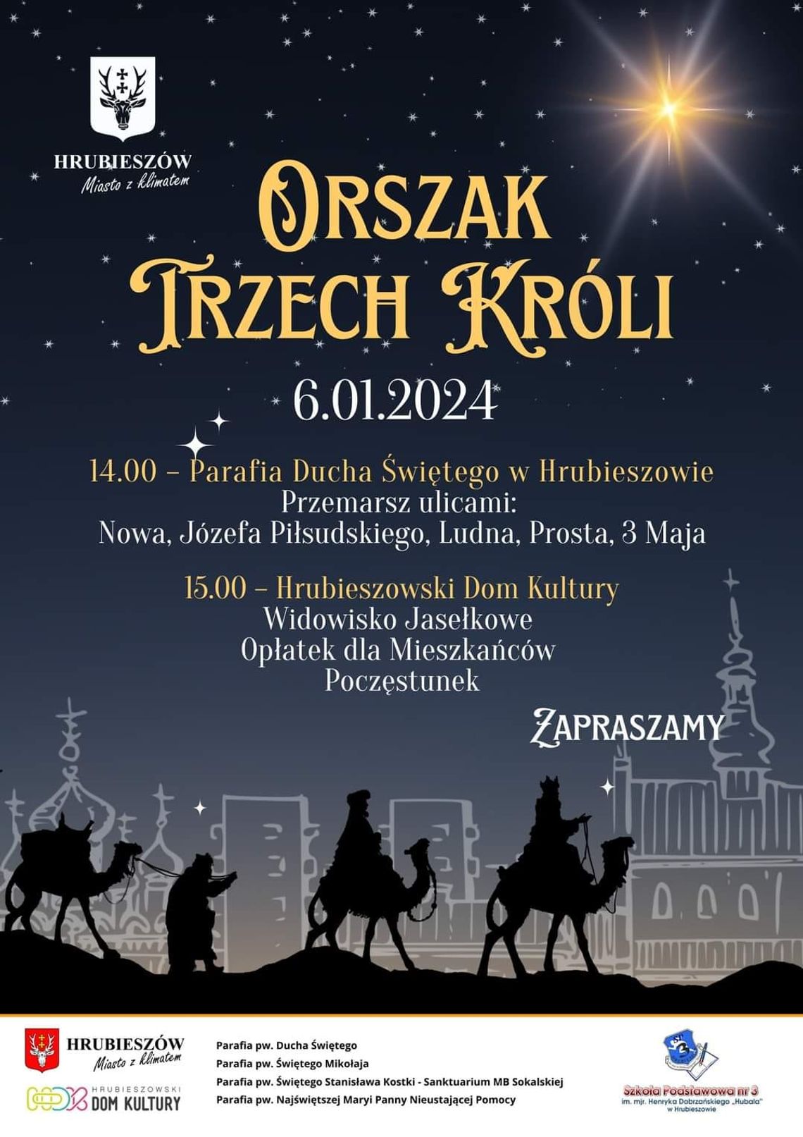 Hrubieszów Orszak Trzech Króli