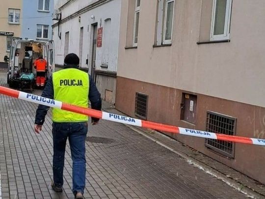 Listopad 2022. Miejsce zabójstwa komorniczki w Łukowie