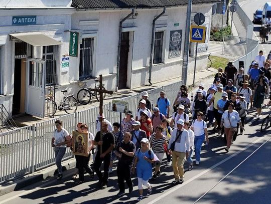 Na zdjęciu 43. Piesza Pielgrzymka Zamojsko-Lubaczowska na Jasną Górę.