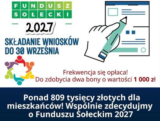 Wniosek przyjęty przez mieszkańców sołectwa oraz uchwała i protokół powinny trafić do Urzędu Gminy Werbkowice najpóźniej do 30 września.