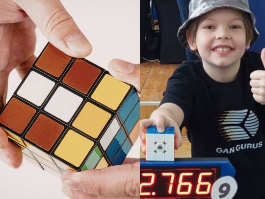 Dziewięcioletni Teodor Zajder rekordzistą świata w układaniu kostki Rubika. Jako pierwszy w historii zrobił to w mniej niż 3 sekundy.