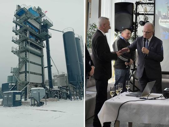 Tak wygląda nowoczesna wytwórnia mas bitumicznych pod Tomaszowem. W prezentacji inwestycji uczestniczyli przedstawiciele samorządów, instytucji drogowych, świata biznesu oraz edukacji.