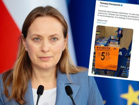 tarsze małżeństwo o mało nie dało się nabrać na okazyjną cenę masła w Biedronce. Sprawę chce wyjaśnić Katarzyna Pełczyńska-Nałęcz, ministra funduszy i polityki regionalnej.