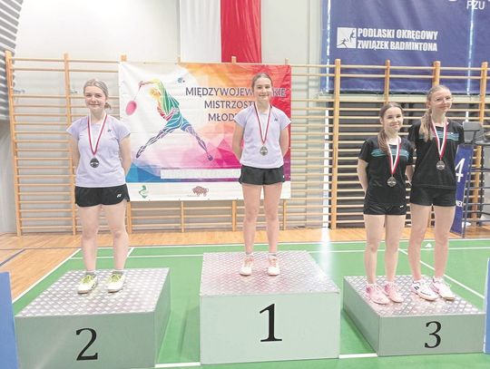 Badminton: UKS Kiko Zamość i Górnik Łęczna zdobyli sześć medali!