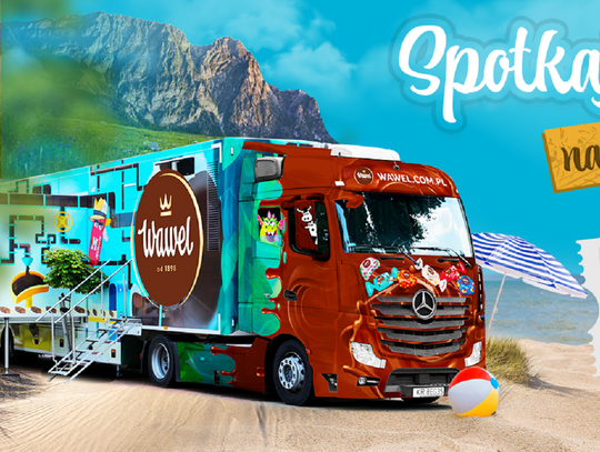 18 sierpnia br. Wawel Truck, interaktywna ciężarówka pełna wyjątkowych słodyczy i dobrej zabawy pojawi się w Krasnymstawie podczas Chmielaków Krasnostawskich.