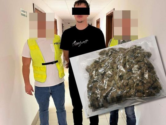 Bełżec: Policja znalazła 800 porcji narkotyków w biurze. 21-latek z gm. Tomaszów Lubelski w areszcie