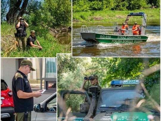 Kapitan Dariusz Sienicki, rzecznik prasowy Nadbużańskiego Oddziału Straży Granicznej, który opowiedział o wyzwaniach, codziennej służbie oraz zmianach, jakie zaszły przez ostatnie 34 lata.