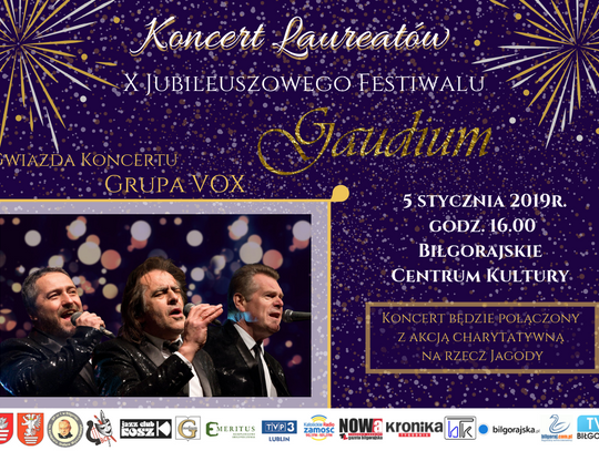 Biłgoraj: Dziś wielki finał  X Jubileuszowego Festiwalu Kolęd i Piosenek Świątecznych "Gaudium"