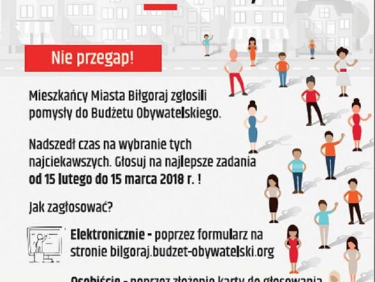 Biłgoraj: Obywatelu, głosuj!