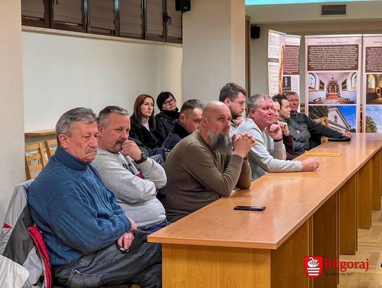 Mieszkańcy, radni oraz kierownicy miejskich jednostek podsumowali miniony rok i wyznaczyli priorytety na nadchodzące miesiące. Fot. UM Biłgoraj