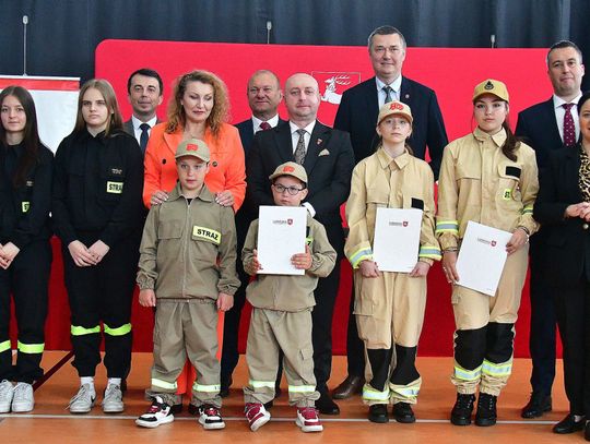 Biłgoraj: Pomoc dla młodych strażaków [ZDJĘCIA]