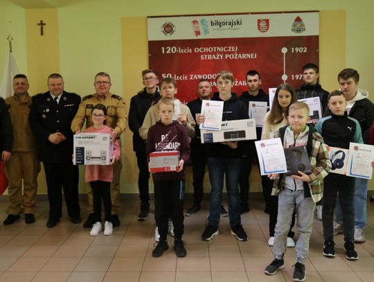 Biłgoraj: Powiatowi mistrzowie wiedzy o pożarnictwie