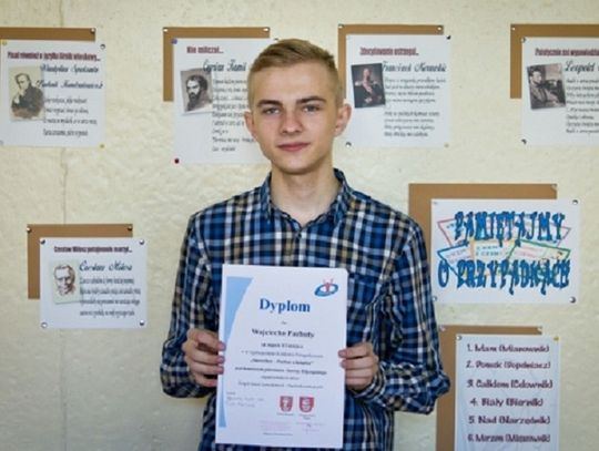 Biłgoraj: Wojciech Pachuta z ZSBiO nagrodzony w ogólnopolskim konkursie fotograficznym