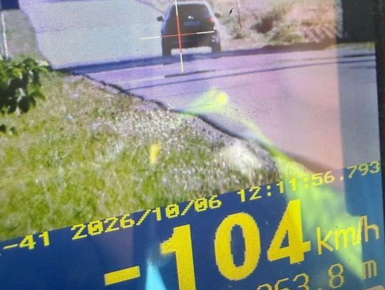 Brawurowa szarża w Liskach - 4 tys. mandatu i utrata prawa jazdy