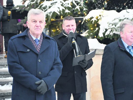Henryk Matej (pierwszy z lewej) w latach 1999-2018 był starostą zamojskim, a w ostatnich wyborach samorządowych został burmistrzem Szczebrzeszyna.
