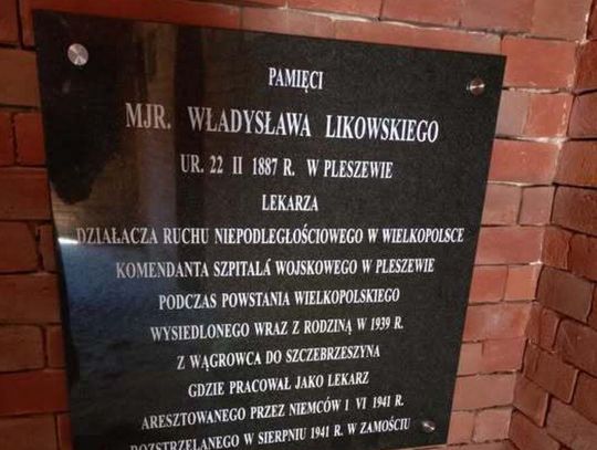 Był lekarzem, został rozstrzelany na Rotundzie. Po Władysławie Likowskim została tablica upamiętniająca