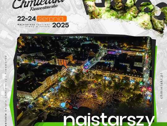 Chmielaki Krasnostawskie 2025 – szykuj się na najgorętszy weekend lata