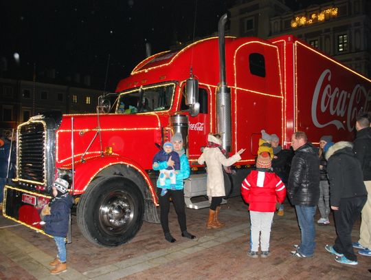 Ciężarówka Coca-Coli przyjedzie do Zamościa i Tomaszowa