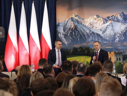 Gościem specjalnym drugiego dnia konferencji w Tomaszowie Lubelskim był prezydent Rzeczypospolitej Polskiej Karol Nawrocki.
