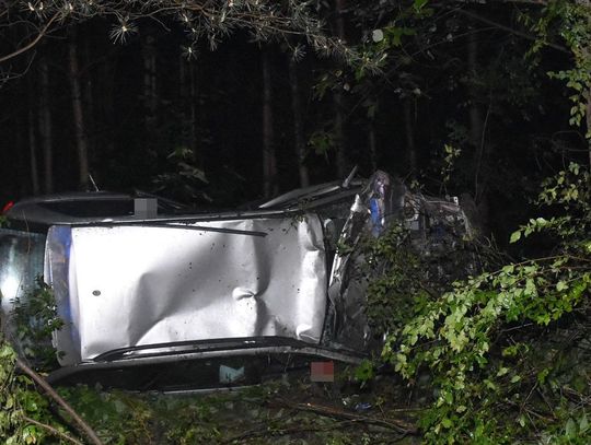 Długi Kąt: Stracił panowanie nad pojazdem [ZDJĘCIA]