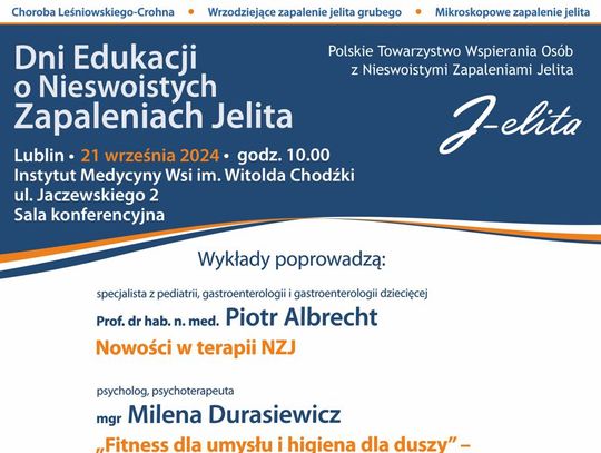 Dni Edukacji o Nieswoistych Zapaleniach Jelita w Lublinie