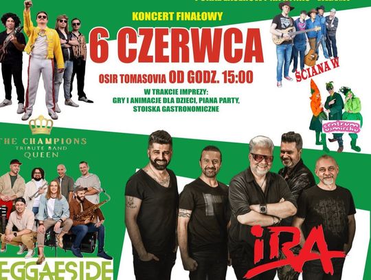 Tegoroczne Dni Tomaszowa Lubelskiego rozpoczną się 22 maja i potrwają do 6 czerwca.