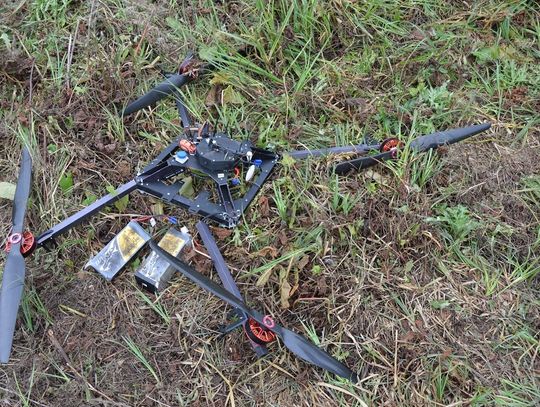 Dorohusk: Papierosy leciały dronem (ZDJĘCIA)