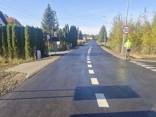 Droga w Zawadzie i w Płoskiem gotowa. Teraz aż chce się jeździć
