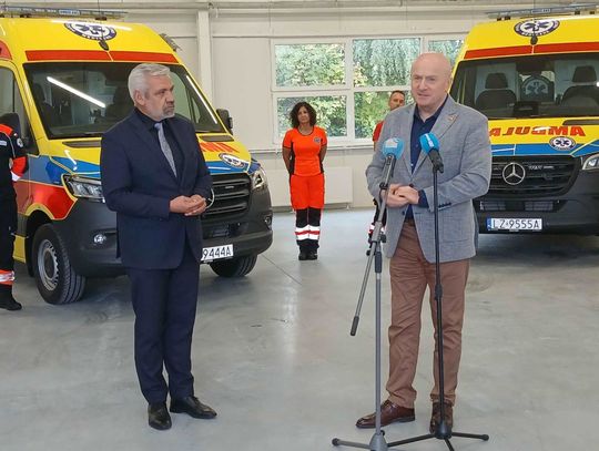 Nowe karetki będą stacjonować w Zamościu.