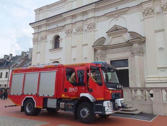 Fałszywy alarm w kościele Franciszkanów w Zamościu. Na miejscu interweniowała straż pożarna
