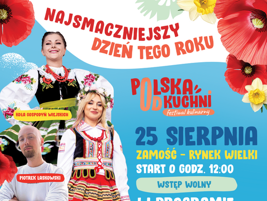 Festiwal "Polska od Kuchni" i Pytanie na Śniadanie w Zamościu już w niedzielę