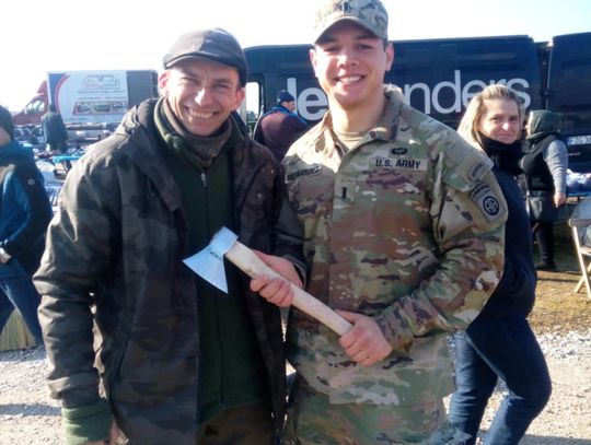 W siekiery Ireneusza Pawłowskiego zaopatrywali się nawet żołnierze US Army, którzy stacjonowali w Zamościu.