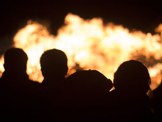 Gm. Krynice: Tragiczny pożar domu w Majdanie Sielec. Nie żyje starszy mężczyzna