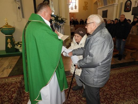 Kamienne gody państwa Janiny i Włodzimierza Sobczuków z Kmiczyna.