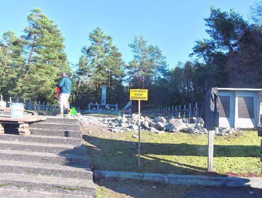 Gm. Łukowa: Prace na cmentarzu w Osuchach
