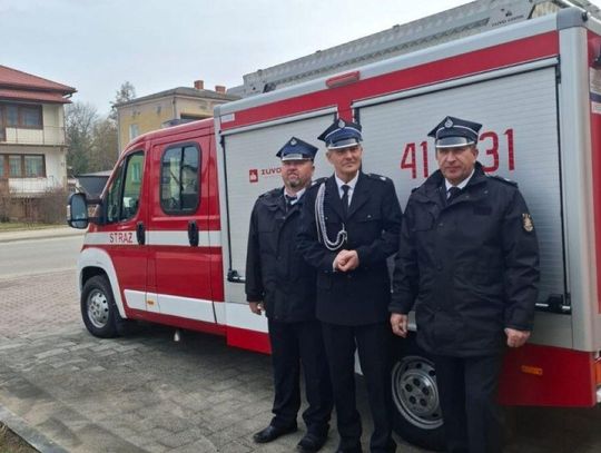 OSP Smoligów z nowym wozem.