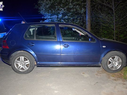 Kierownik Posterunku Policji w Żółkiewce, który w czasie wolnym od służby na trasie Nielisz – Krzak zatrzymał nietrzeźwą kierującą.