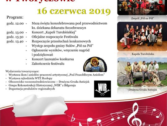 Gm. Sułów: Festiwal patriotyczno-chrześcijański w Tworyczowie