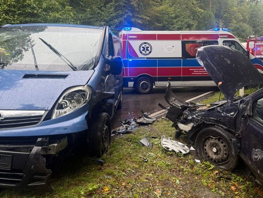 Gm. Tarnawatka: 19-latek wyprzedzał na linii ciągłej. Doprowadził do wypadku