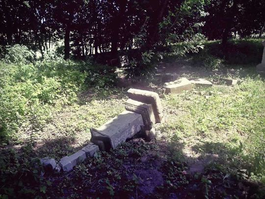 Gm. Werbkowice: Zdewastowano odnowiony niedawno zabytkowy cmentarz w Dobromierzycach