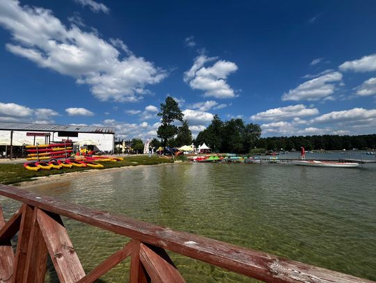 Jezioro Białe jest gotowe na sezon turystyczny.