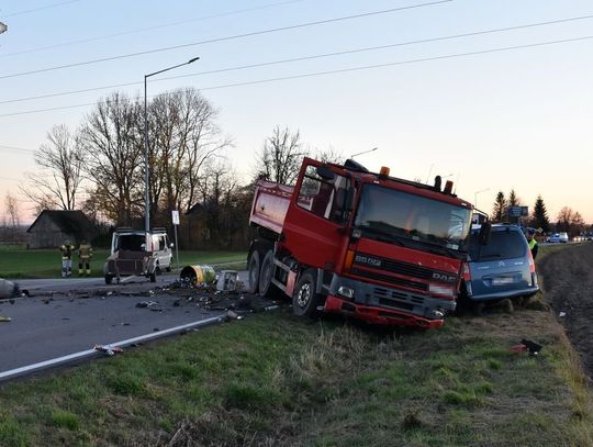 Wypadek w Borowinie Sitanieckiej.