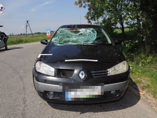 Gm. Zamość: Wypadek 17-letniej rowerzystki w Borowinie Sitanieckiej (ZDJĘCIA)
