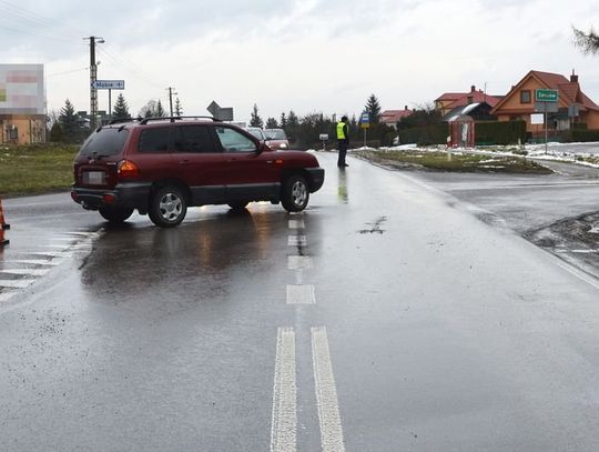 Gm. Zamość: Wypadek w Skokówce. Hyundai wjechał w rowerzystę