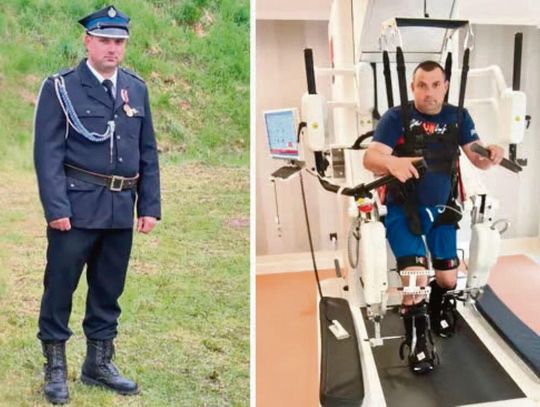 41-latek z gminy Frampol jeszcze niedawno niósł pomoc wszędzie tam, gdzie zawyła strażacka syrena – dziś sam potrzebuje wsparcia.