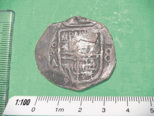 Gmina Hrubieszów: Sensacyjne odkrycie! Znaleźli hiszpańską monetę z czasów króla Filipa IV