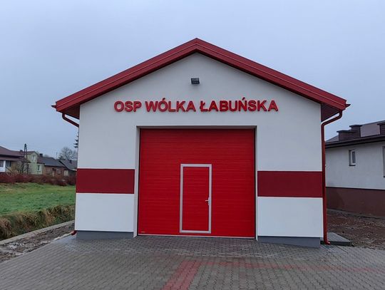 Gmina Łabunie: Nowy garaż dla OSP