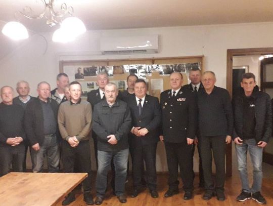 Nowe władze OSP w Siedliskach.