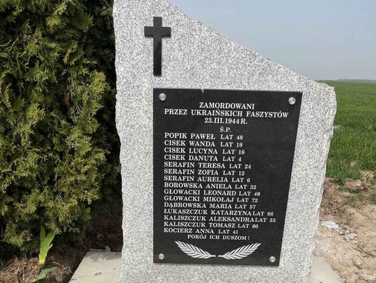 Gmina Miączyn: Pamięci ofiar masowego mordu sprzed 80 lat