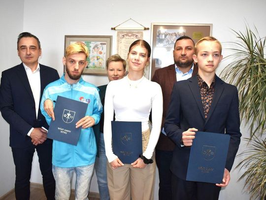 Gmina Sitno: Wójt wręczył nagrody za osiągnięcia sportowe